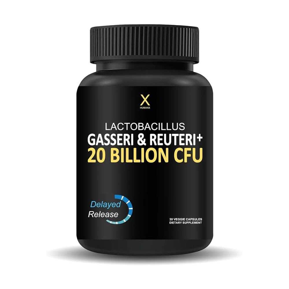 HUMANX Lactobacillus Gasseri &amp; Reuteri+ 20 Billion CFU 30 caps
