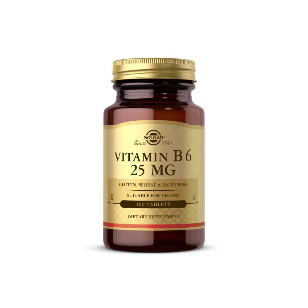 Solgar Vitamin B6 25 Mg 100 Tablets