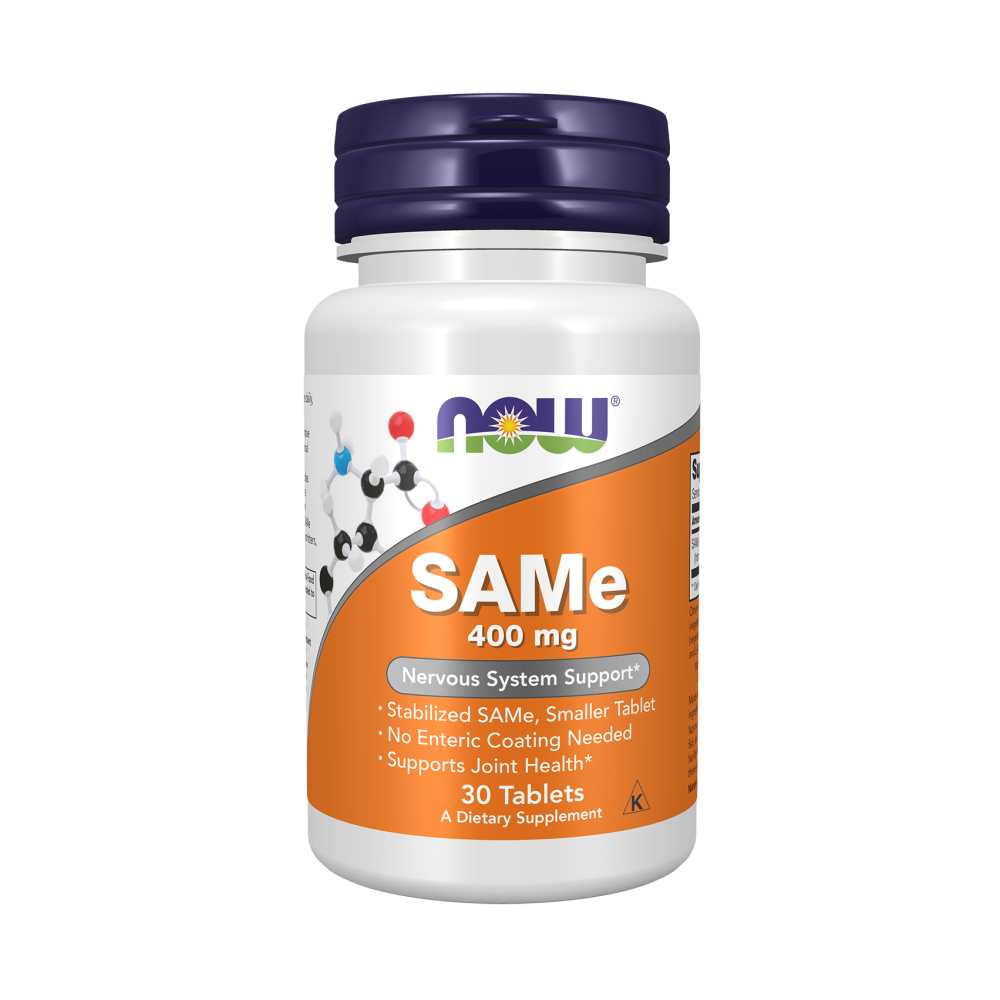 Now Foods SAMe 400 mg – Joint &amp; Nervous System Support – 30 Tablets