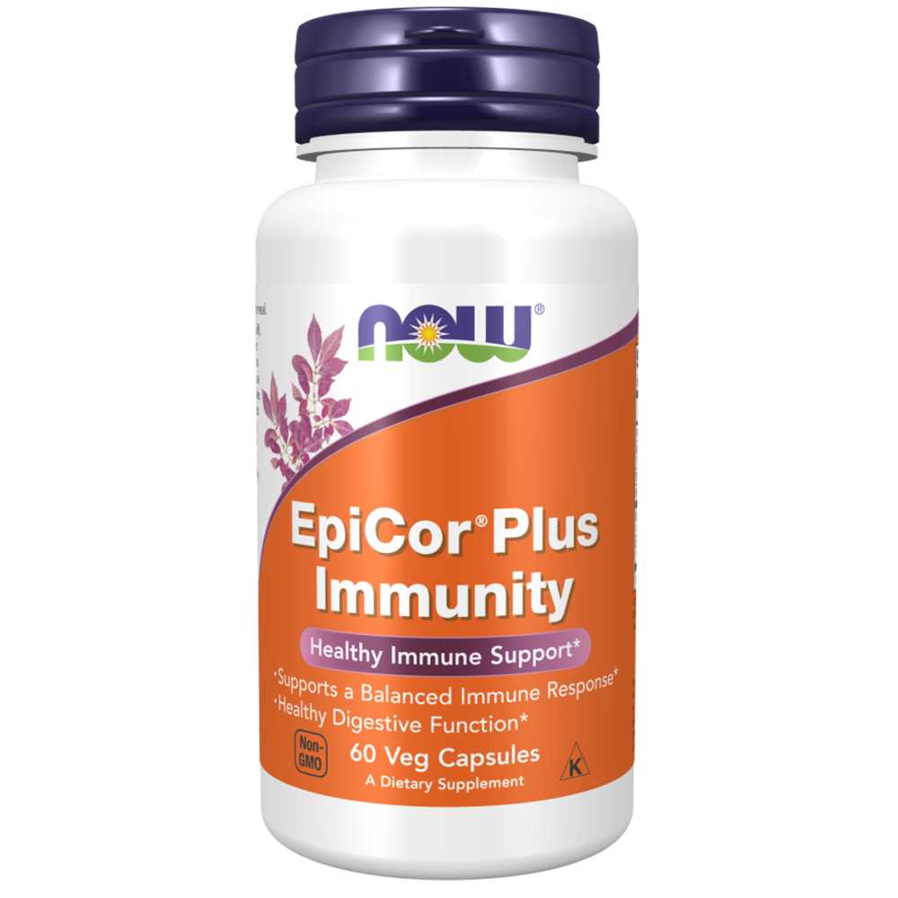 Now Foods Epi Cor Plus – 60 Capsules | Immune Balance &amp; Digestive Support