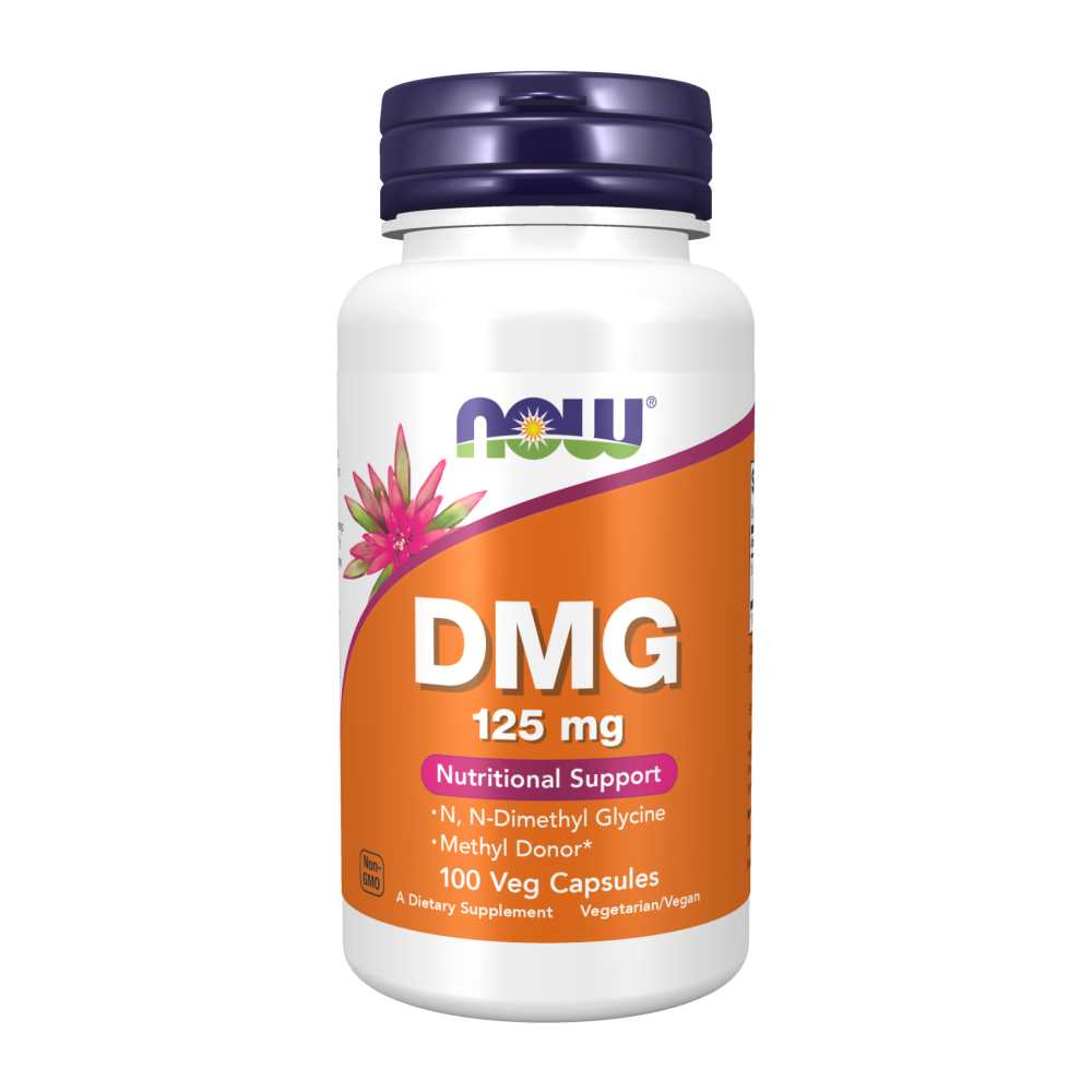 Now Foods Dmg 125 Mg – Methyl Donor &amp; Nutritional Support – 100 Veg Capsules