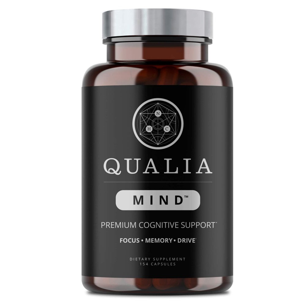 Qualia Mind™ - Premium Cognitive Support | Focus, Memory &amp; Drive | 154 Capsules