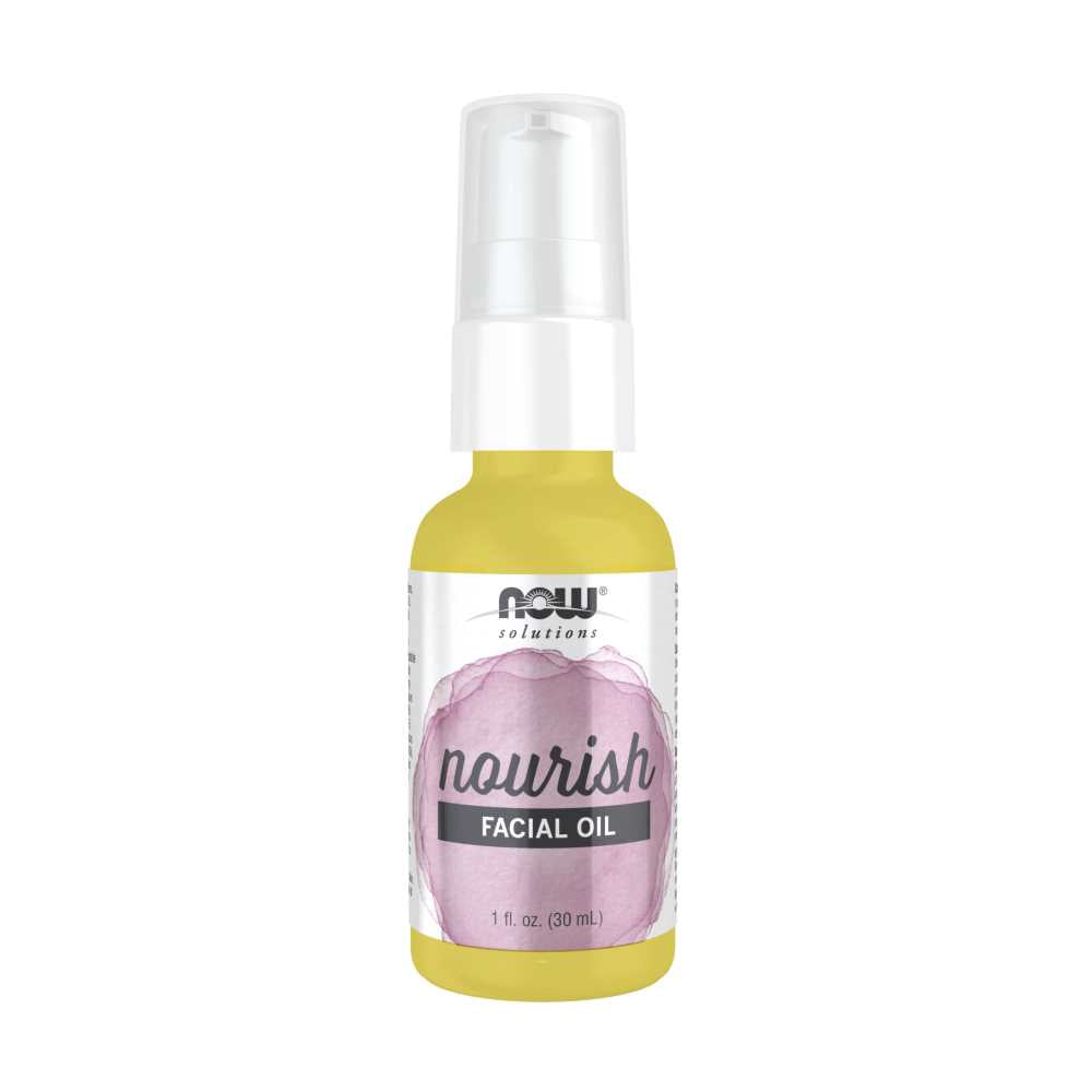Now Foods Nourish Facial Oil – Botanical Blend with Vitamin C &amp; Rosehip – Hydrating Face Oil – 30 M L