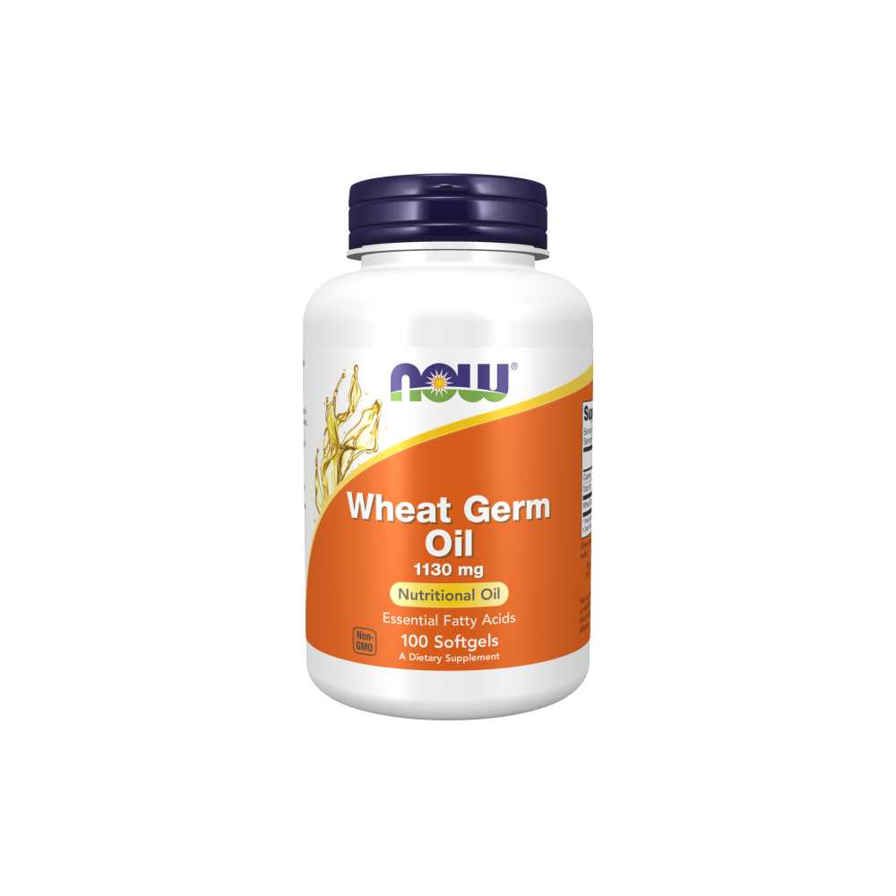 Now Foods Wheat Germ Oil 1130 Mg – Essential Fatty Acids Nutritional Oil – Non-Gmo Softgels – 100 Softgels