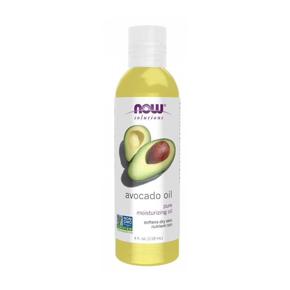 Now Foods Avocado Oil – 100% Pure &amp; Nourishing – Moisturizing Oil for Skin &amp; Hair – 118 M L