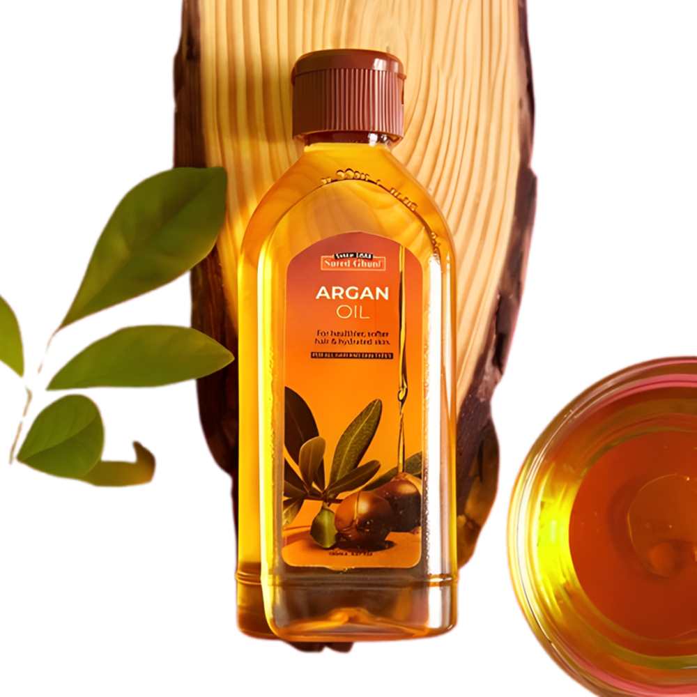 Saeed Ghani Argan Oil – 140ml, Pure &amp; Natural Hair &amp; Skin Care Oil