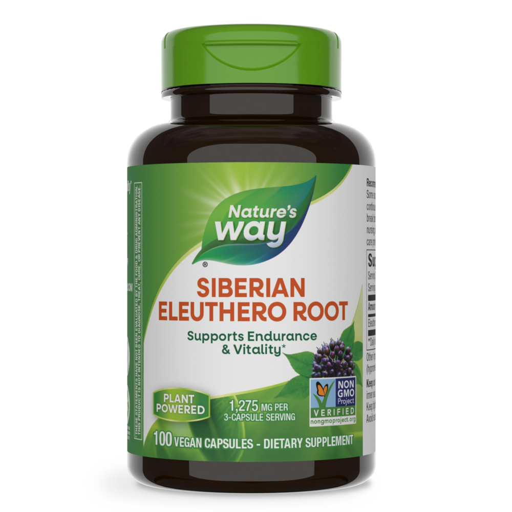 Swanson Siberian Eleuthero Root - Supports Endurance &amp; Vitality