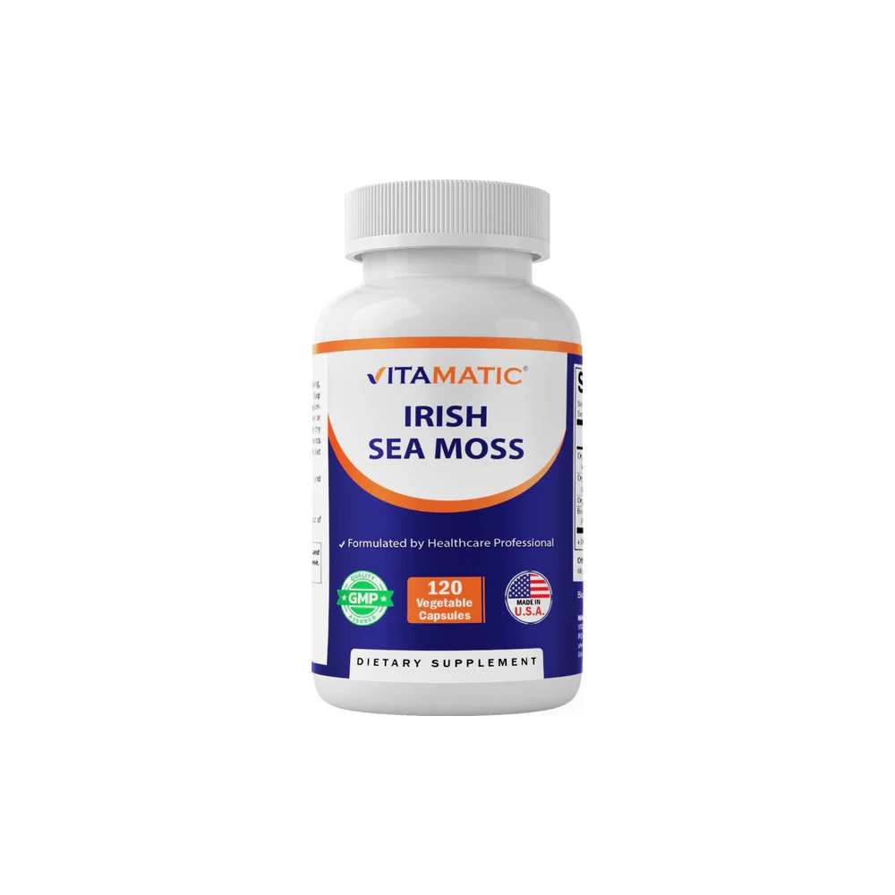 Vitamatic Irish Sea Moss - 60 Vegetable Capsules