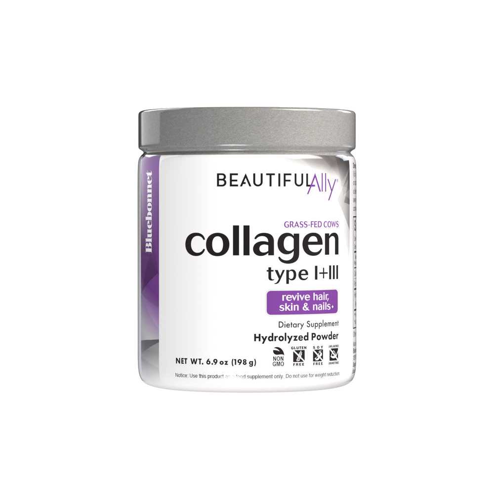 Bluebonnet Nutrition Beautiful Ally Collagen Types I &amp; Iii Powder 198g