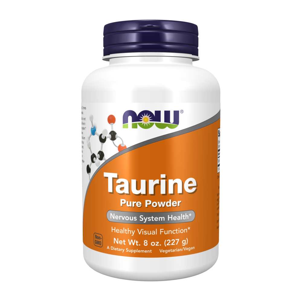 Now Foods Taurine Pure Powder 227g – Nervous System &amp; Eye Health