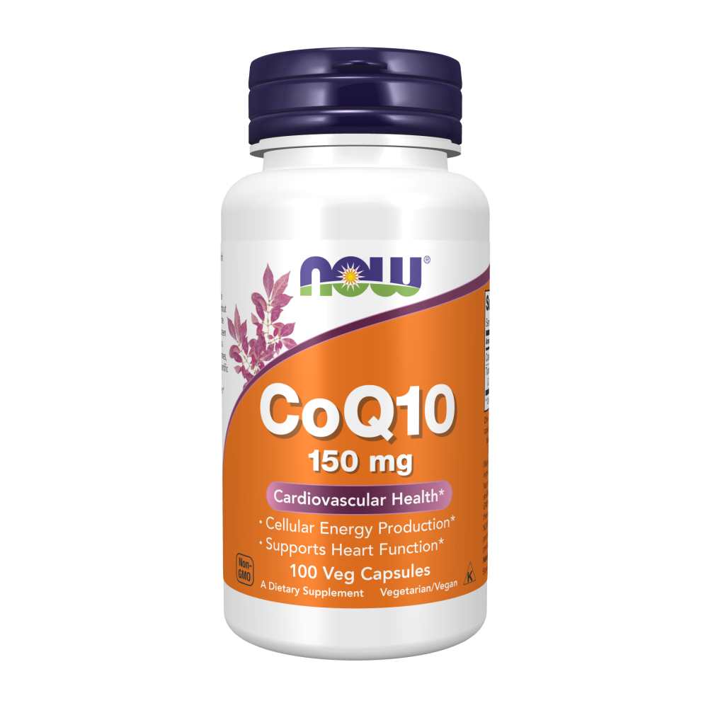 Now Foods Co Q10 150 Mg – Cardiovascular &amp; Heart Health Support – 100 Veg Capsules