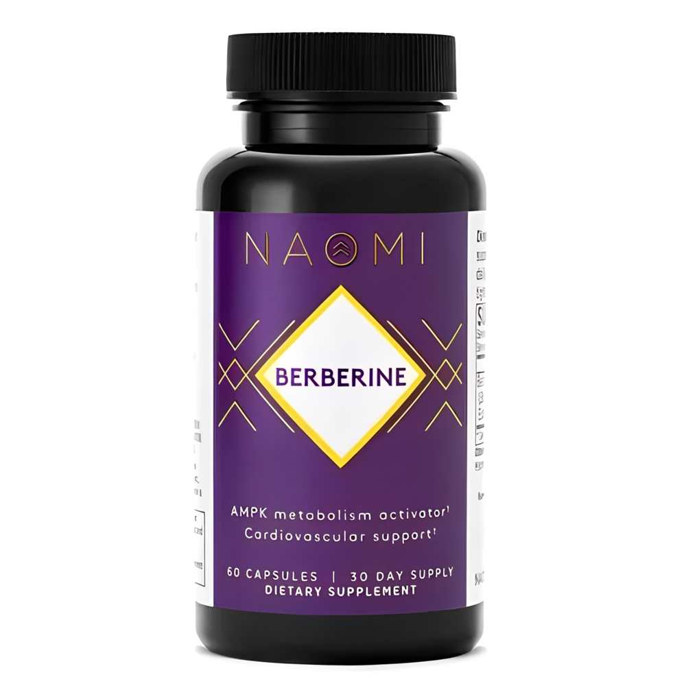 Naomi Berberine – Ampk Metabolism Activator &amp; Cardiovascular Support – 60 Capsules