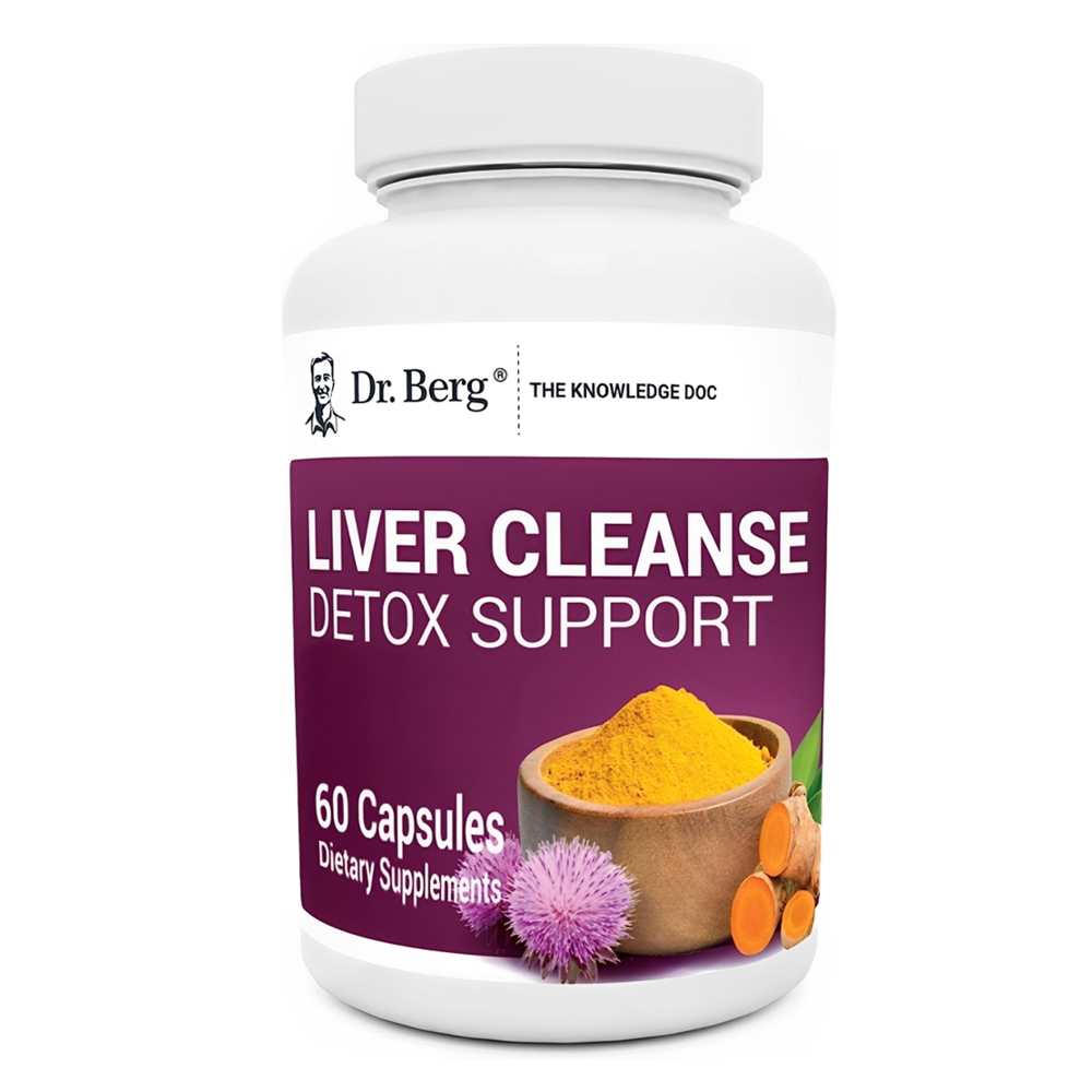 Dr. Berg Liver Cleanse &amp; Detox Support – 60 Capsules