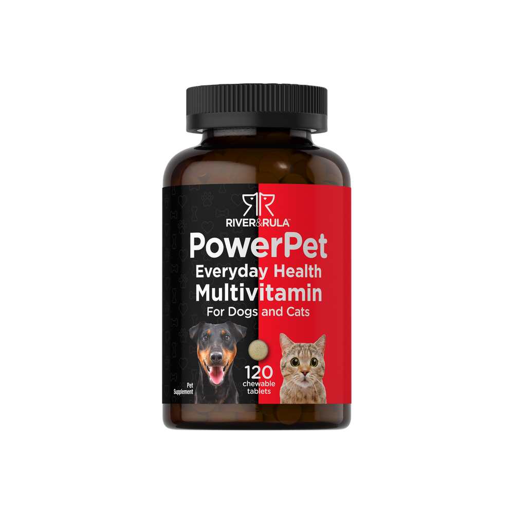 Horbäach Pet Multivitamin for Dogs &amp; Cats | 120 Chewable Tablets