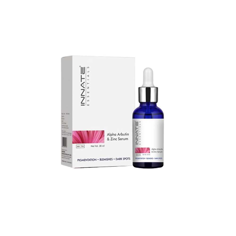 Innate Essentials Arbutin &amp; Zinc Face Serum - For Dark Spots