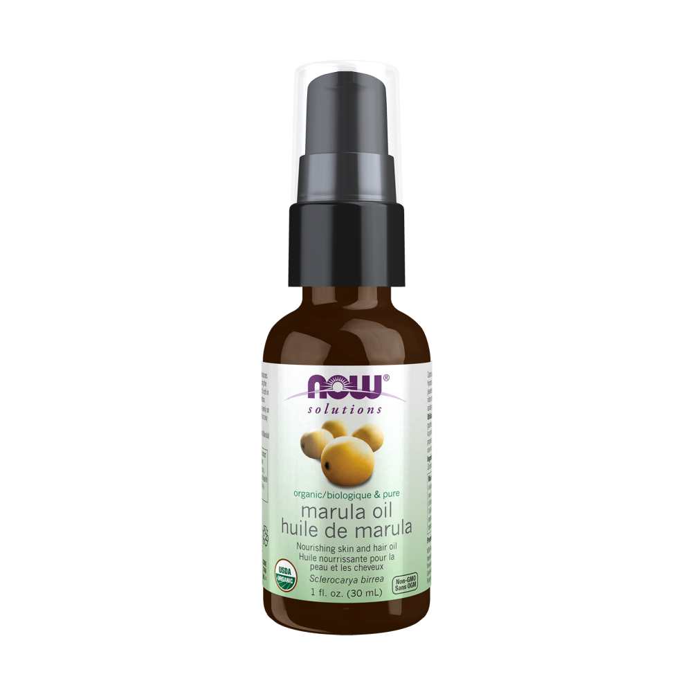 Now Foods Marula Oil – 100% Pure &amp; Certified Organic – Antioxidant-Rich Skin &amp; Hair Oil – 30 M L