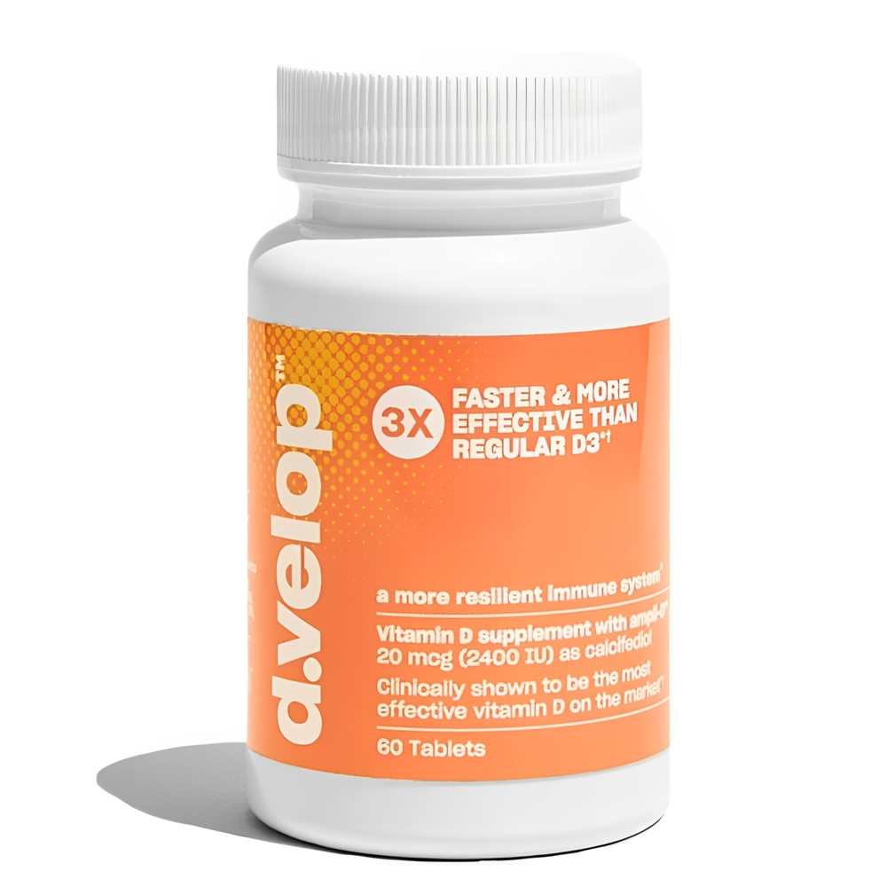 D.Velop Vitamin D3 2400 Iu (20 Mcg) – 3 X Faster &amp; More Effective – Immune Support – 60 Tablets