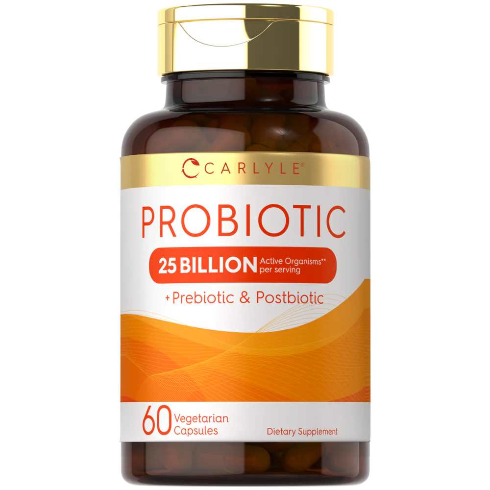 Carlyle Nutritionals Prebiotic &amp; Probiotic 25 Billion CFU per serving | 60 Capsules