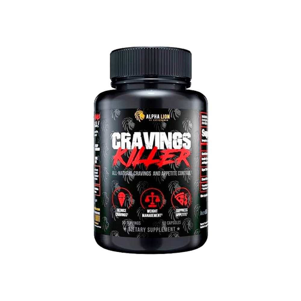 Alpha Lion Cravings Killer - Appetite &amp; Cravings Suppressant 50 Caps