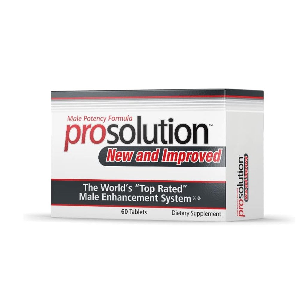 ProSolution Male Potency Formula – New &amp; Improved Male Enhancement System | 60 Tablets Dietary Supplement