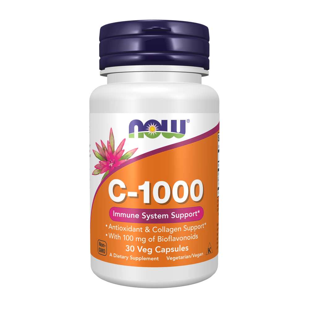 Now Foods C-1000 – Immune &amp; Antioxidant Support with Bioflavonoids – 30 Veg Capsules