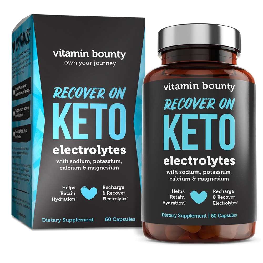 Vitamin Bounty Recover on Keto – Electrolytes for Hydration &amp; Recovery