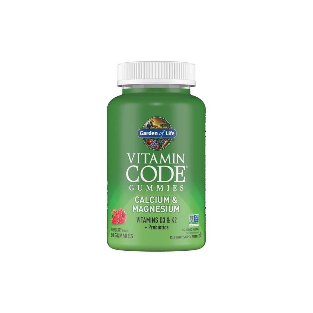 Garden of Life Vitamin Code Calcium &amp; Magnesium 60 Gummies