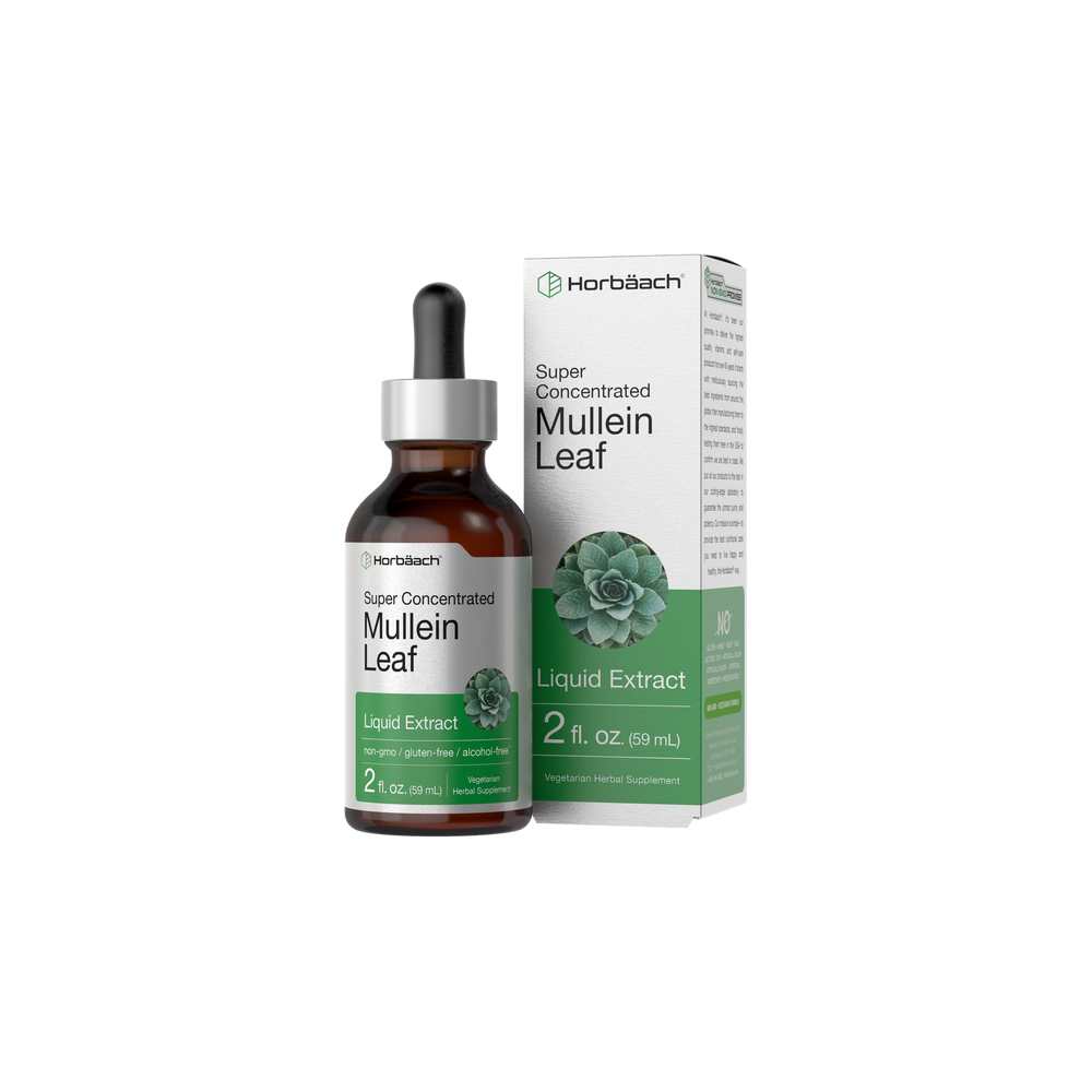 Horbäach Mullein Leaf Extract | 2oz Liquid