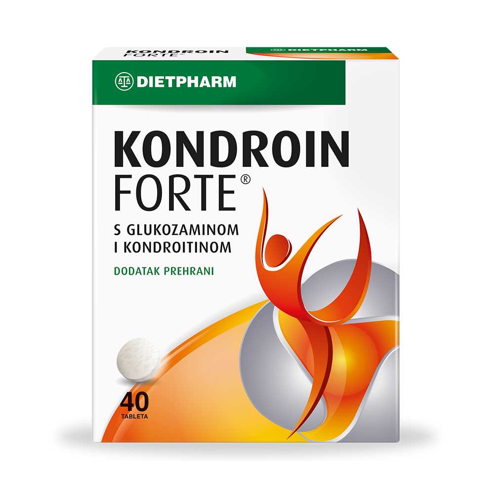 Kondroin Forte® Dietpharm – Joint Health Supplement with Glucosamine &amp; Chondroitin, 40 Tablets