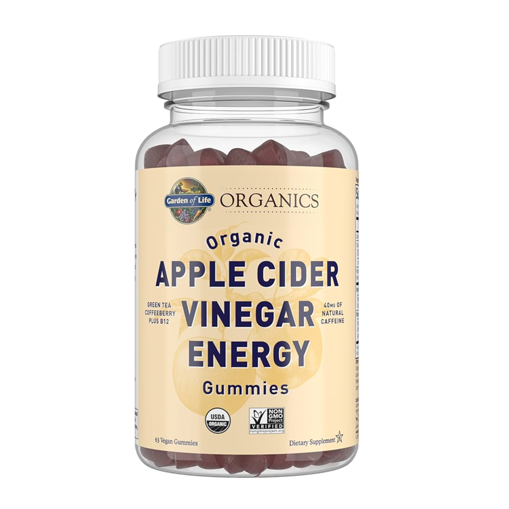 Organics Apple Cider Vinegar Energy Gummies – Organic ACV &amp; Energy Support