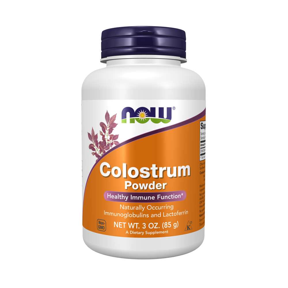 Now Foods Colostrum Powder – Immune Support with Naturally Occurring Immunoglobulins &amp; Lactoferrin – 3 Oz (85 G)