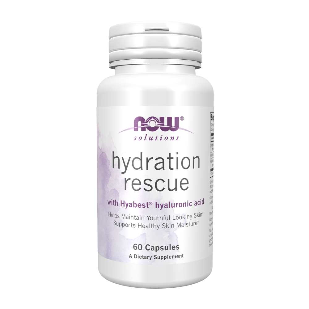 Now Foods Hydration Rescue – Electrolyte &amp; Coconut Water Blend – Vegan Capsules – 60 Count