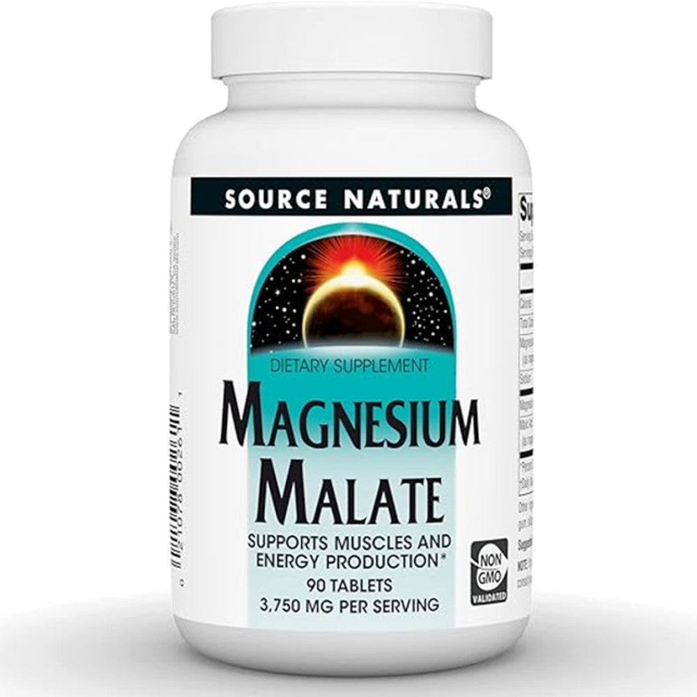 Source Naturals Magnesium Malate 3.750mg – Muscle &amp; Energy Support