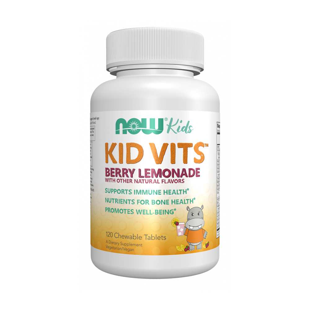 Now Foods Kid Vits – Immune &amp; Bone Health Support – 120 Chewable Tablet