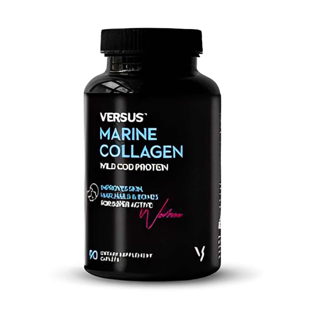 Versus Marine Collagen – Wild Cod Protein for Skin, Hair, Nails &amp; Bone Support, 90 Caplets