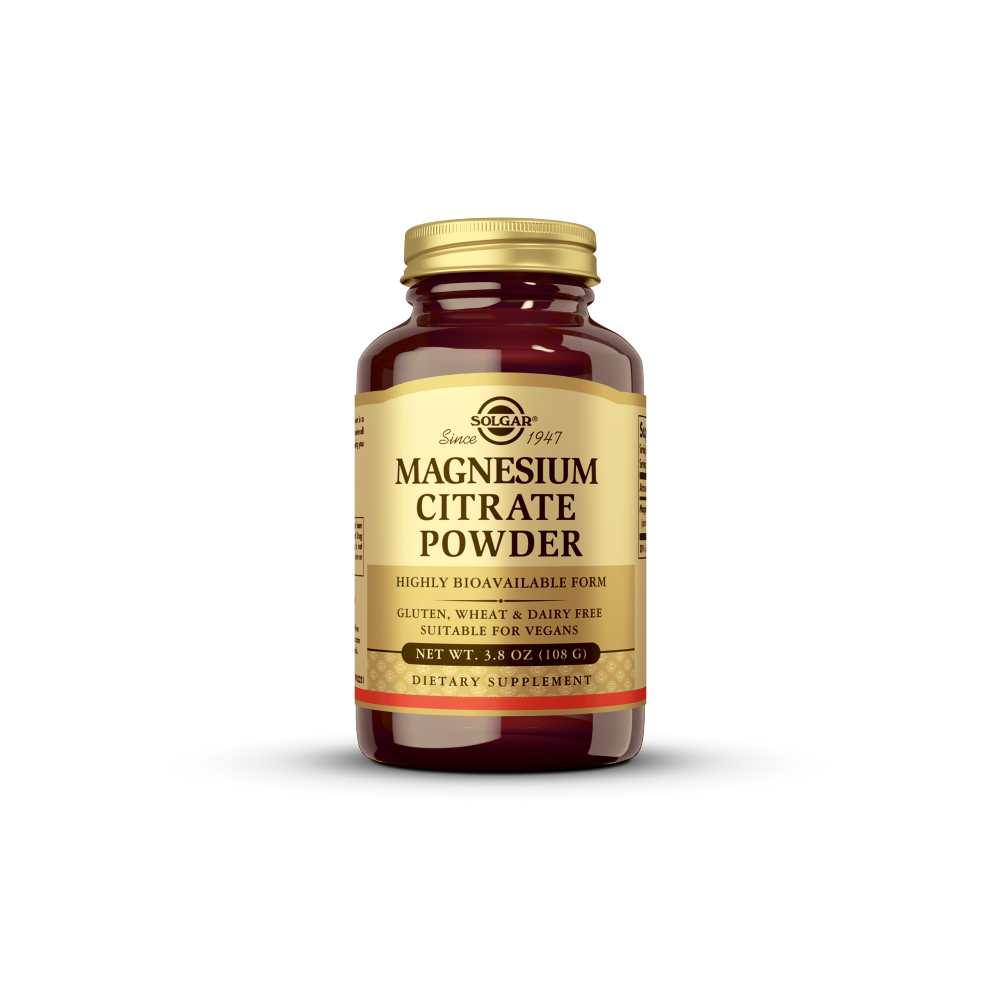 Solgar Magnesium Citrate Powder 108g