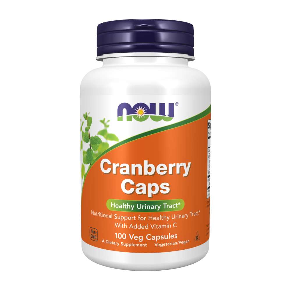 Now Foods Cranberry Caps – Healthy Urinary Tract Support – 100 Veg Capsules