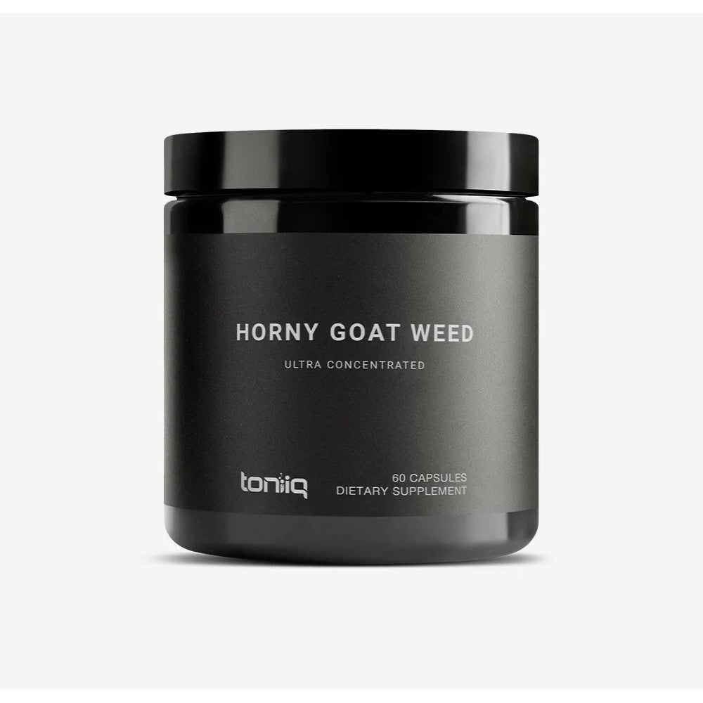 Toniiq Horny Goat Weed Ultra Concentrated – High-Potency Energy &amp; Performance Support | 60 Capsules