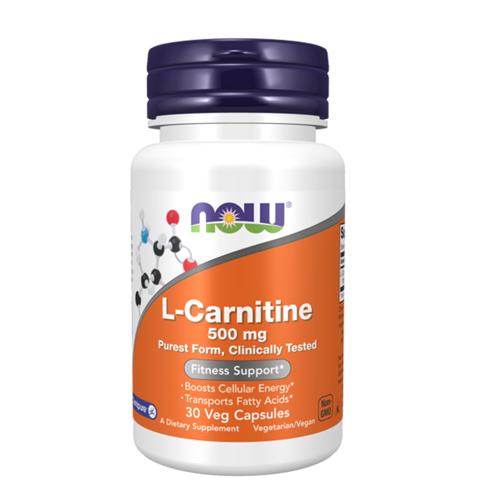Acetyl-L-Carnitine 500mg Brain &amp; Nerve Support Fat Metabolism &amp; Cellular Energy 50 Veg Capsules