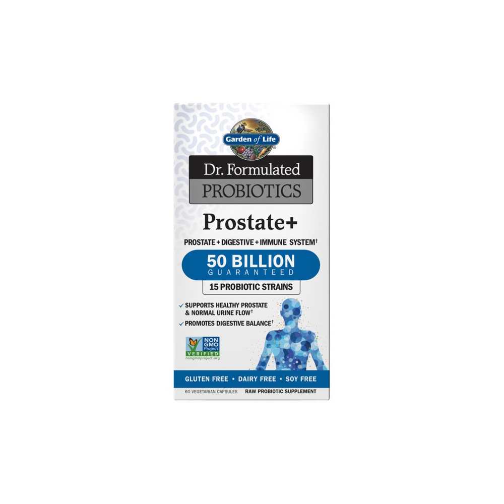Garden of Life Dr. Formulated Probiotics Prostate+ Cooler 60 Capsules