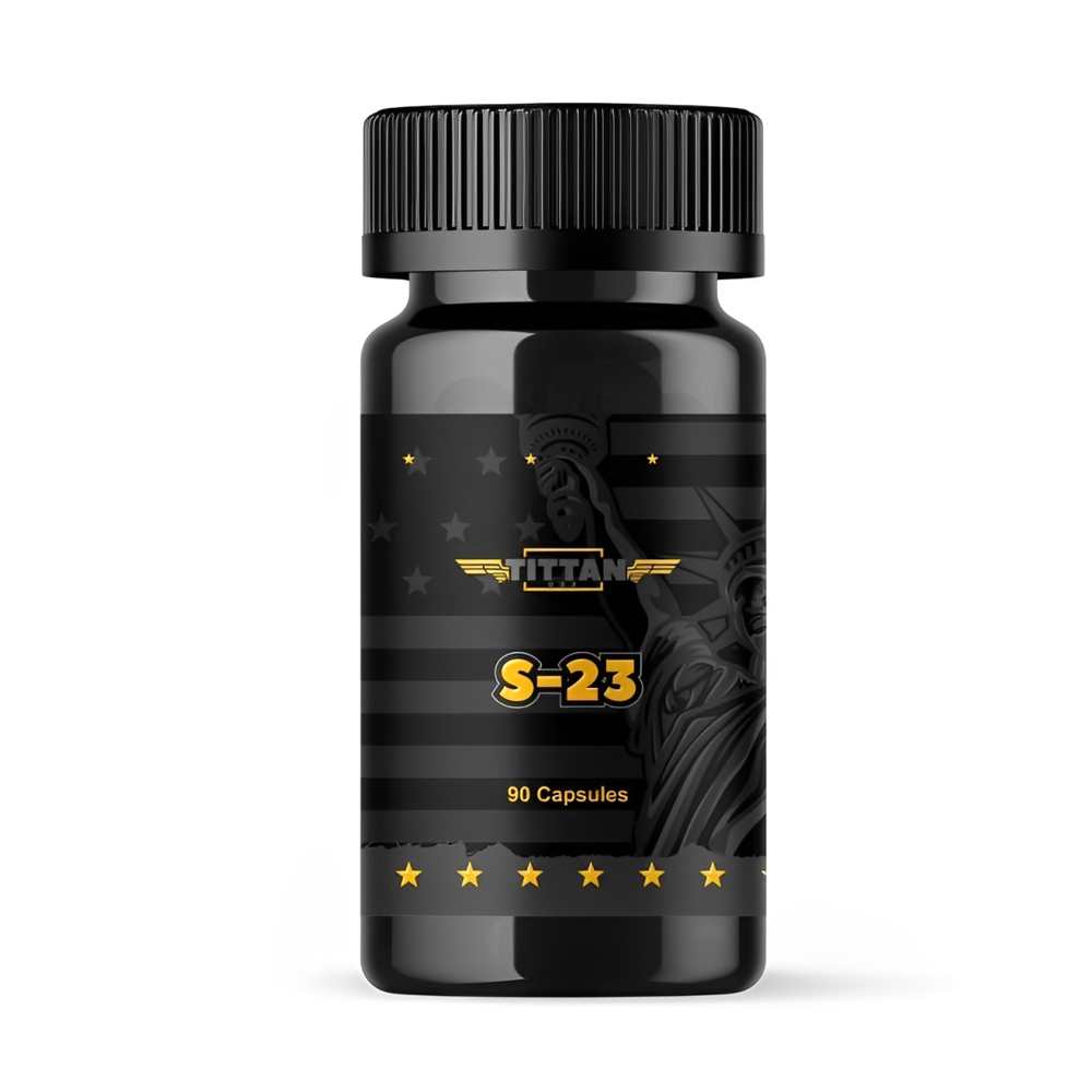 Tittan S-23 – Advanced Sarm for Muscle Growth &amp; Strength (90 Capsules)