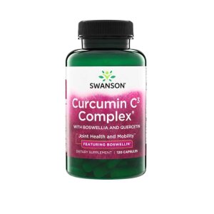 Swanson Vitamins Curcumin C3 Complex with Boswellia and Quercetin 120 Caps