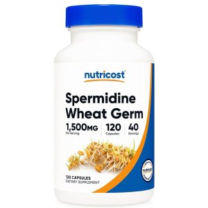 Nutricost Spermidine Wheat Germ 1500mg - Cellular Health &amp; Longevity