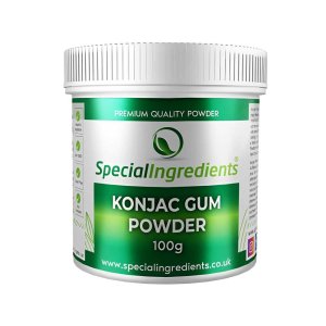 Special Ingredients Premium Konjac Gum Powder – 100g | High-Quality Fiber for Cooking &amp; Dietary Support