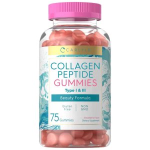 Carlyle Nutritionals Collagen Peptide 75 Gummies Type I &amp; Ii