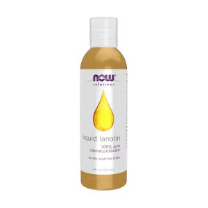 Now Foods Liquid Lanolin – 100% Pure &amp; Emollient-Rich – Protective Moisturizing Oil – 118 M L