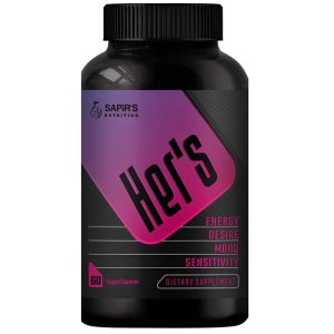 Sapir's Nutrition Female Libido Booster – Natural Hormonal Balance &amp; Vitality Support, 60 Capsules