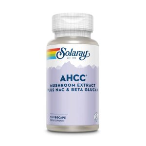 Solaray Ahcc + Nac &amp; Beta Glucan 30 Caps