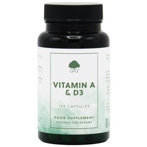 G&amp;G Vitamin A &amp; D3 (120 Vegan Capsules) - Premium Supplement for Daily Wellness